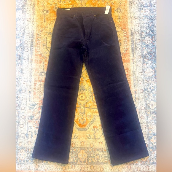 NWT Gap women’s navy blue Corduroy Pants - Picture 1 of 4